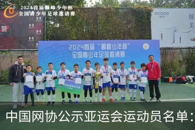 中国网协公示亚运会运动员名单：郑钦文张之臻均不参赛